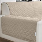 Beige 2 Seater Sofa Couch Cover