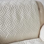 Ivory Wave 1-Seater Sofa Cover