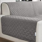 Silver 3 Seater Sofa Couch Cover