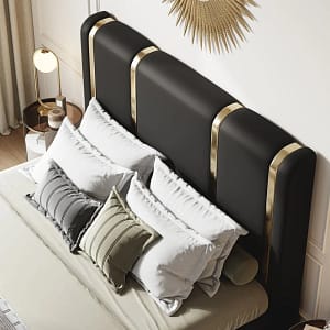 Leather Faux leather headboards