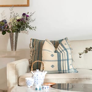 Falak Handwoven Cotton Cushion Cover 3004