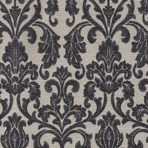 Floral Jacquard Fabric – Slate Shade, Perfect for Upholstery Projects