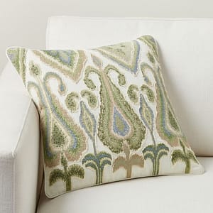 Yalla Embroidered Pillow Cover 2005