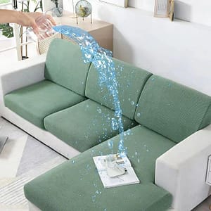 Waterproof Sofa Cushion Covers L Shape Sofa Seat Cover