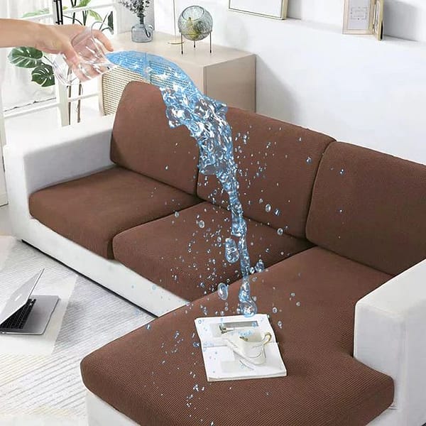 Waterproof Sofa Cushion Covers L Shape Sofa Seat Cover - Image 5