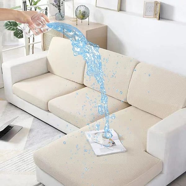 Waterproof Sofa Cushion Covers L Shape Sofa Seat Cover - Image 3