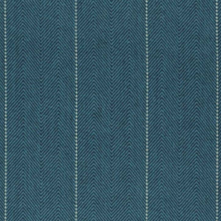 Elegant Cobalt Jacquard Upholstery Fabric – Stripe Design, Soft & Stylish