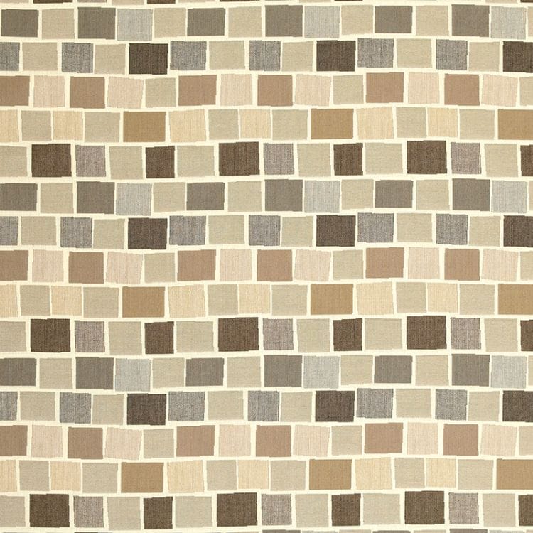 Slate Geometric Indoor & Outdoor Sunbrella Fabric