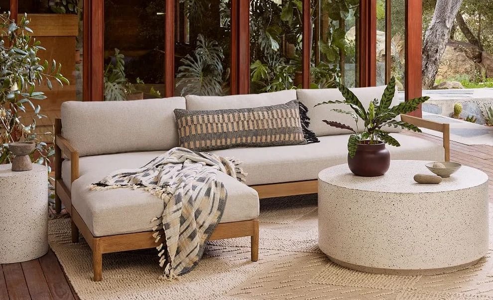 sunbrella outdoor Sofa fabric