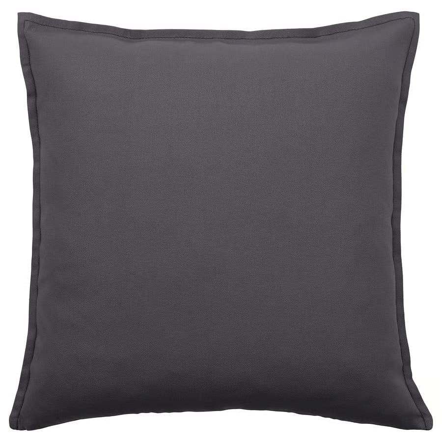 Cushion cover, dark grey 4002